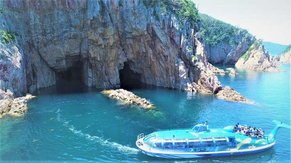 【岩国・玖珂発】 咲き誇る♪菅無田公園キリシマツツジと海上アルプス!青海島クルーズ 日帰り2